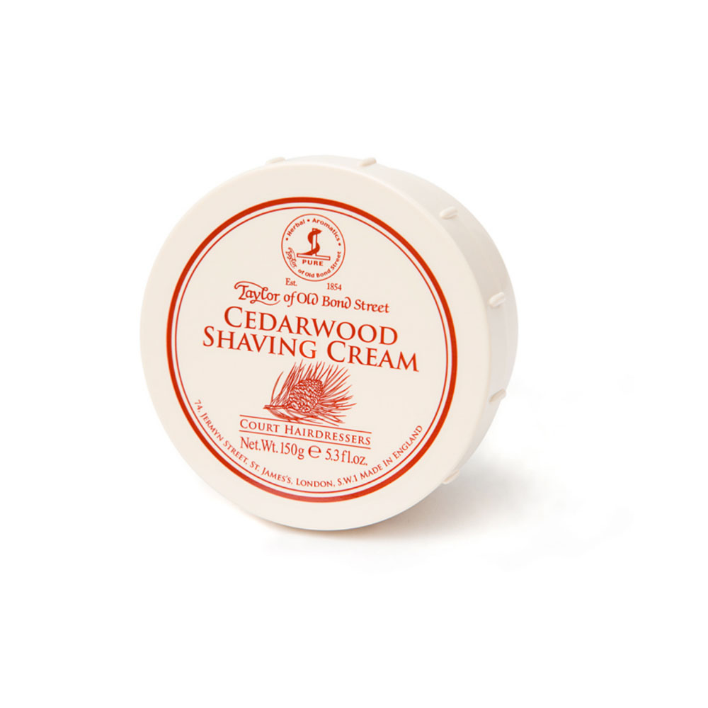 Taylor - Bois de Cèdre - Crème à raser - 150g