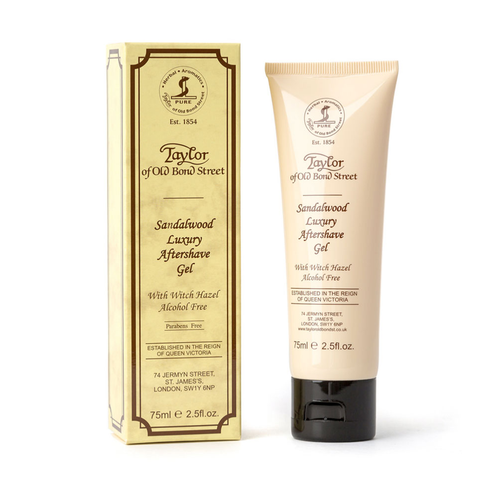 Taylor - Bois de santal - Gel hydratant après rasage - 75ml
