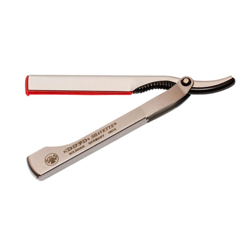Dovo - Shavette Aluminium Argent - Poli Mat