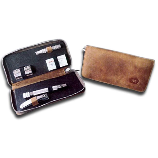 Dovo - Kit rasage de voyage - Camel