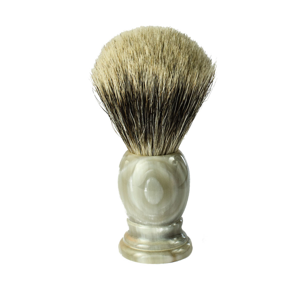 1Barber - Blaireau Best Badger - Corne - 21mm