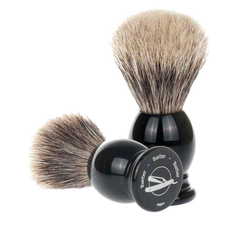 1Barber - Blaireau Best Badger - Noir - 21mm