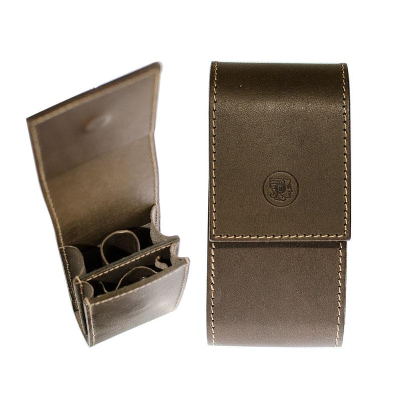 Dovo - Pochette en cuir pour rasoir de sécurité