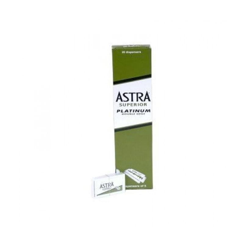 Astra - Cartouche de Lames de rasoir Platinum - 100 lames