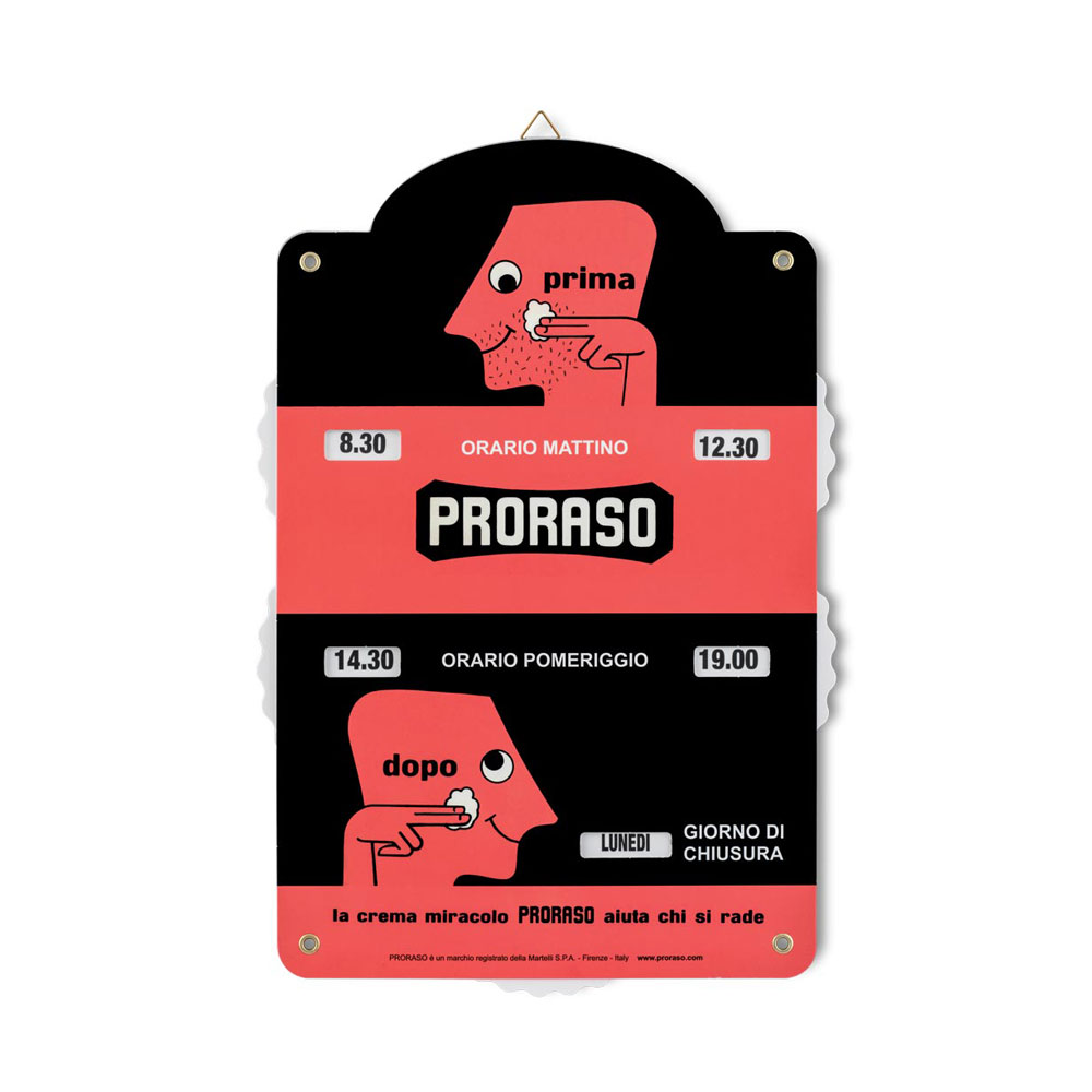 Proraso - Horaire d'ouverture