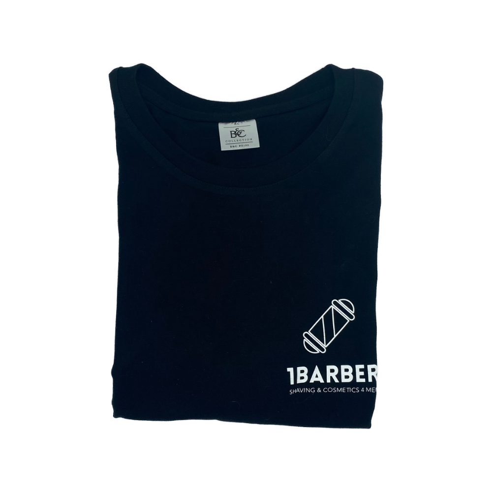 1Barber - T-Shirt Noir taille XL