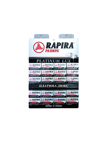 Rapira - Cartouche de lames - Platinum - 100 lames