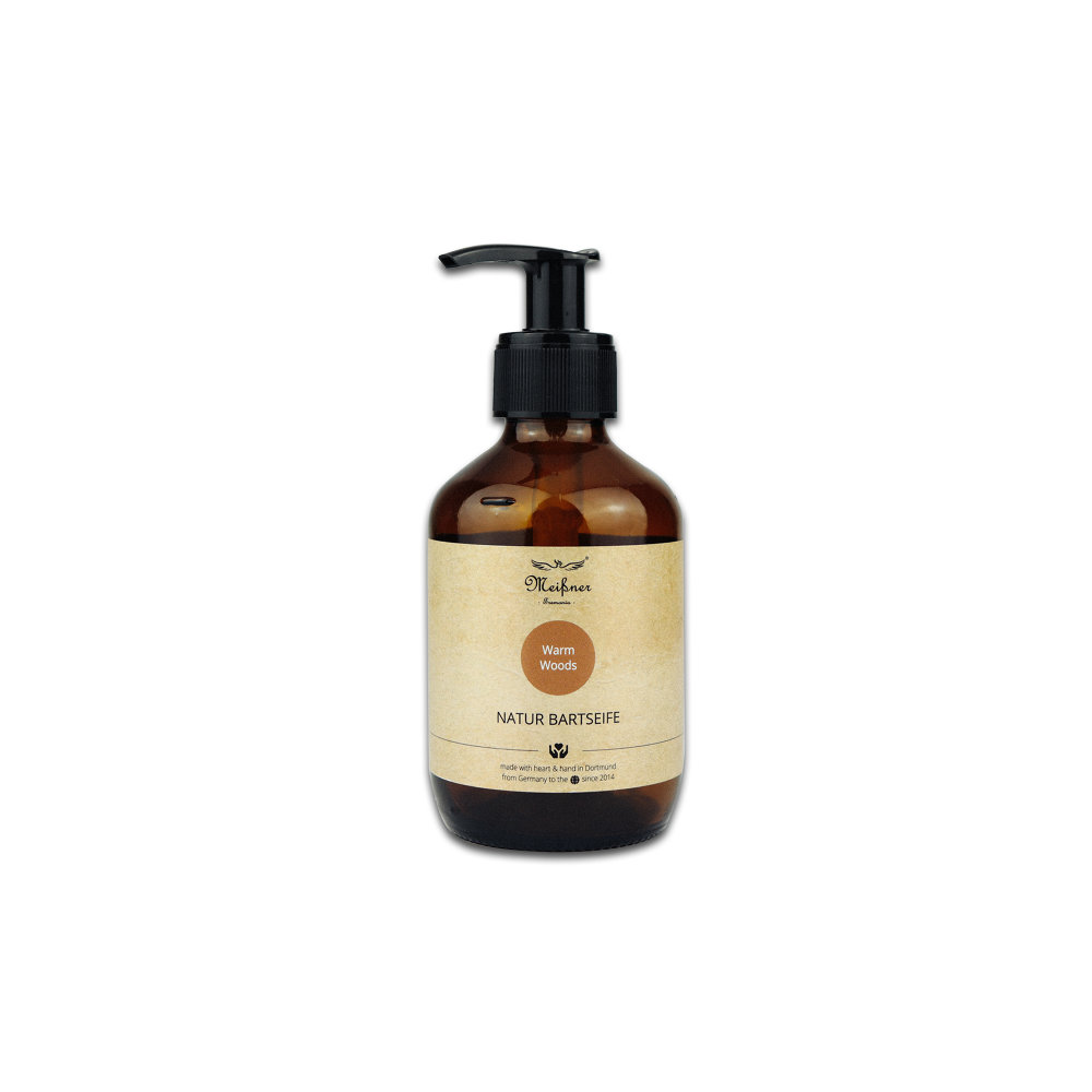 Meissner - Warm Woods - Shampoing à barbe naturel - 200ml