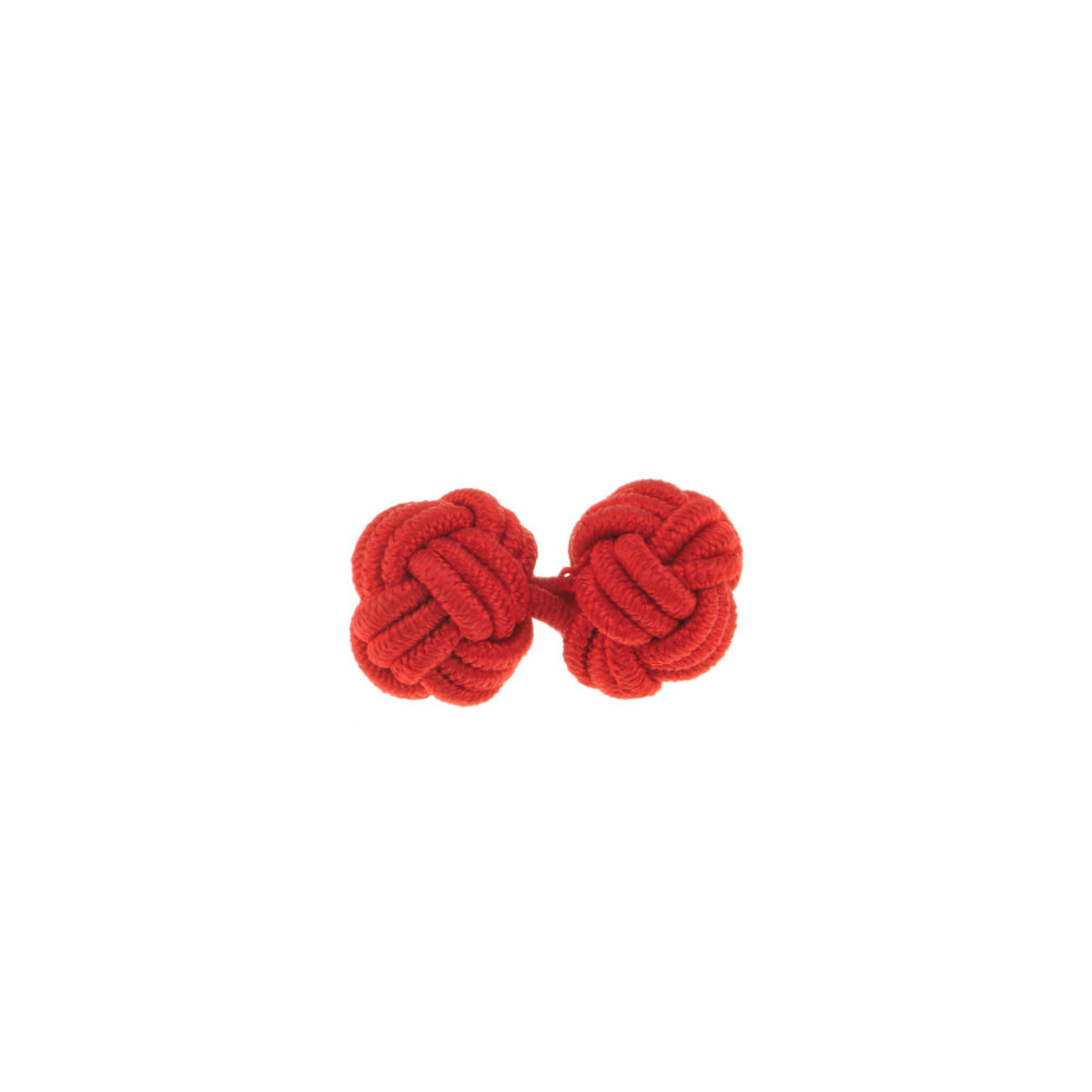 Jaggs - Boutons De Manchette - Rouge Foncé