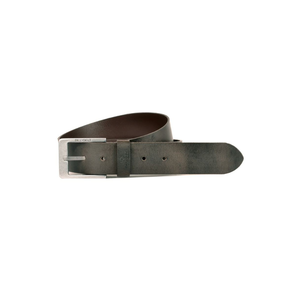 Billybelt - Ceinture en cuir - effet brut - Marron foncé T 110