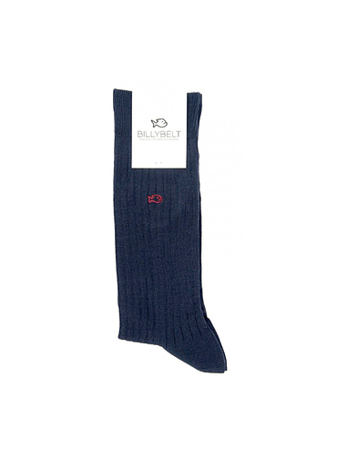 BillyBelt - Chaussettes fil d'Ecosse - Marine