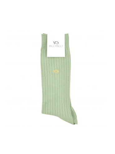 BillyBelt - Chaussettes fil d'Ecosse - Vert Pâle