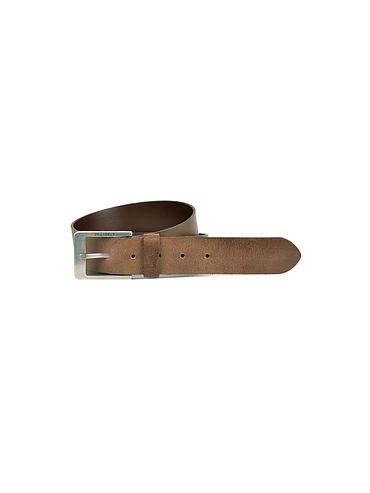 Billybelt - Ceinture en cuir - effet brut - Cognac T 90