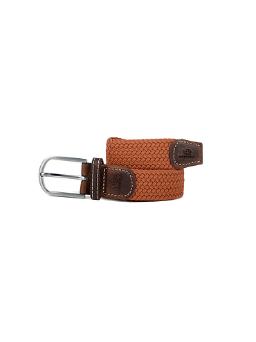 Billybelt - Ceinture tressée élastique - Terracotta - Taille 1