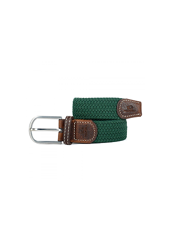 Billybelt - Ceinture tressée élastique - Vert Impérial - T1