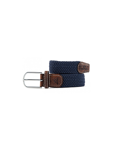 Billybelt - Ceinture tressée élastique - Bleu Ardoise - Taille 0