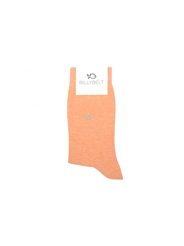BillyBelt - Chaussettes Coton Unie - Oranger