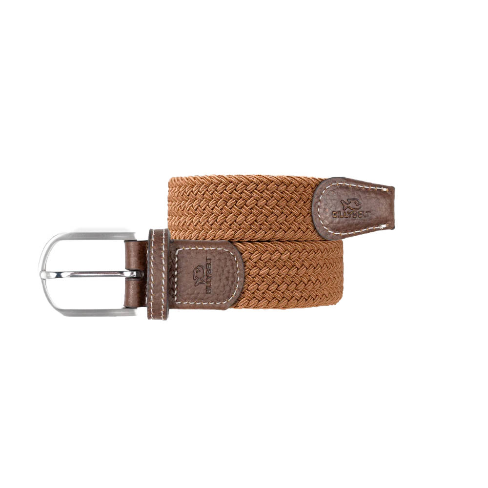 Billybelt - Ceinture tressée élastique - La Caramel - Taille 2