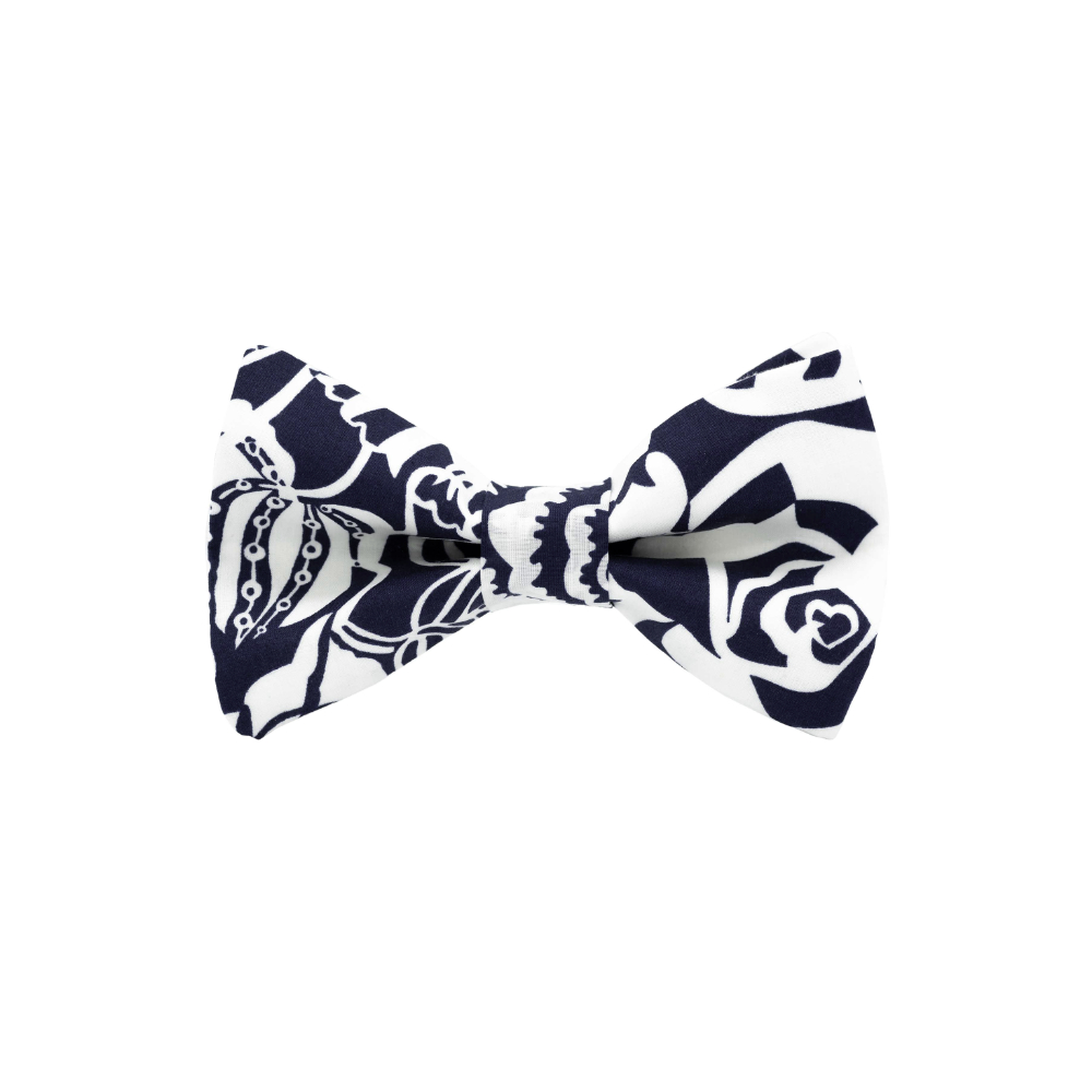 Jaggs - Nœud papillon Liberty "Mono Gatsby" - Bleu Marine