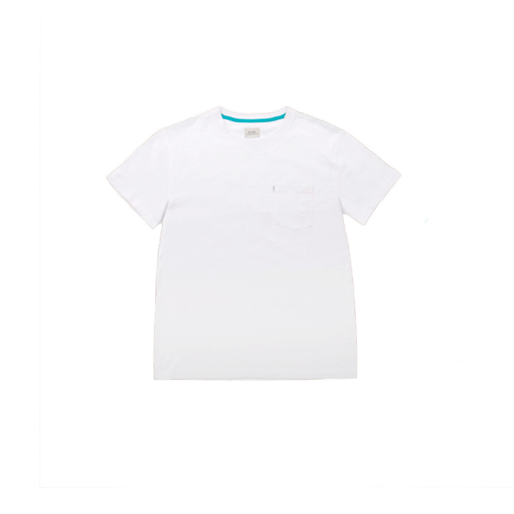 BillyBelt - Tee-Shirt L'authentique - Blanc Flammé - Taille L