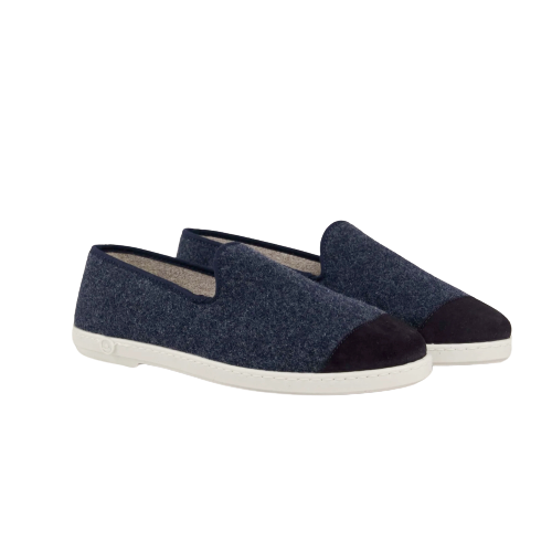 Angarde - Chausson gris bordeaux - 39