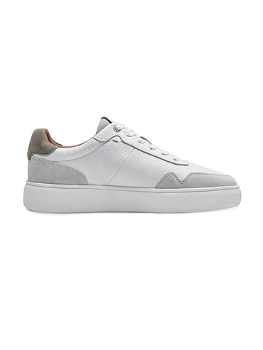 Tamaris - Chaussure de Sport - Cuir Blanc - Taille 43