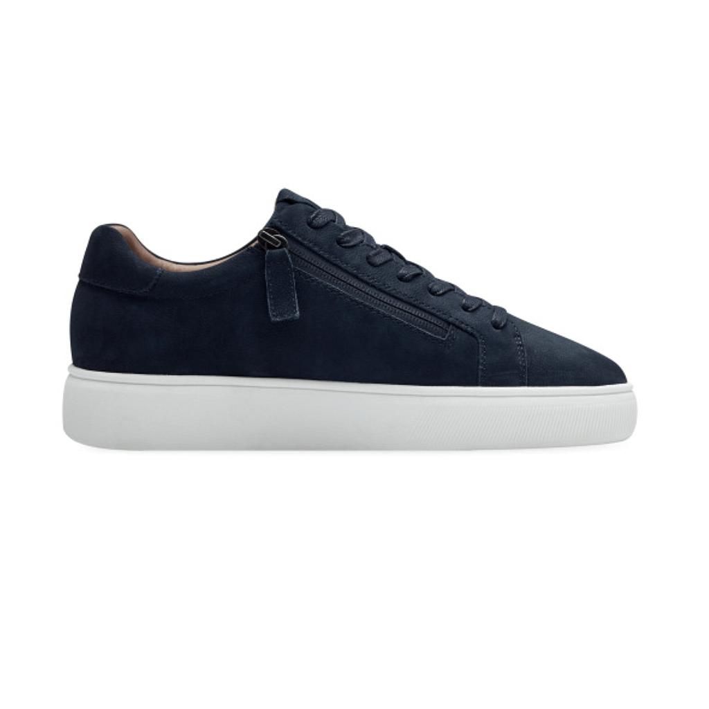 Tamaris - Chaussure de Sport - Cuir bleu marine - Taille 44