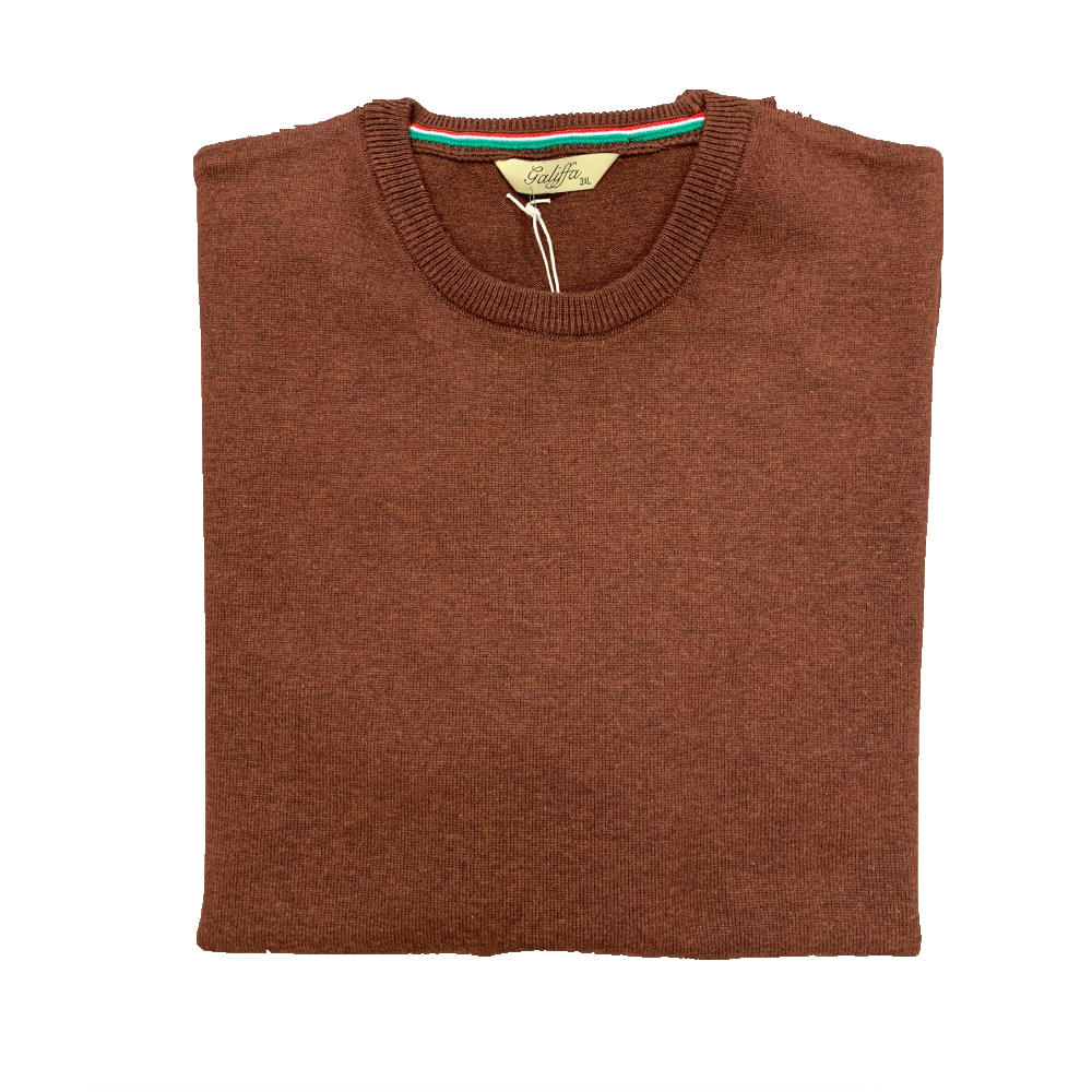 Galiffa - Pull Auburn - Col rond - 3XL