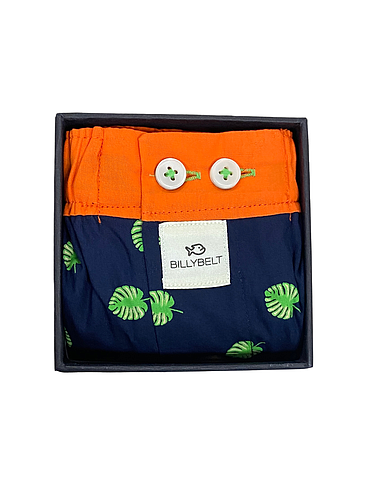 BillyBelt - Caleçon en coton bio - Montsera - Taille S