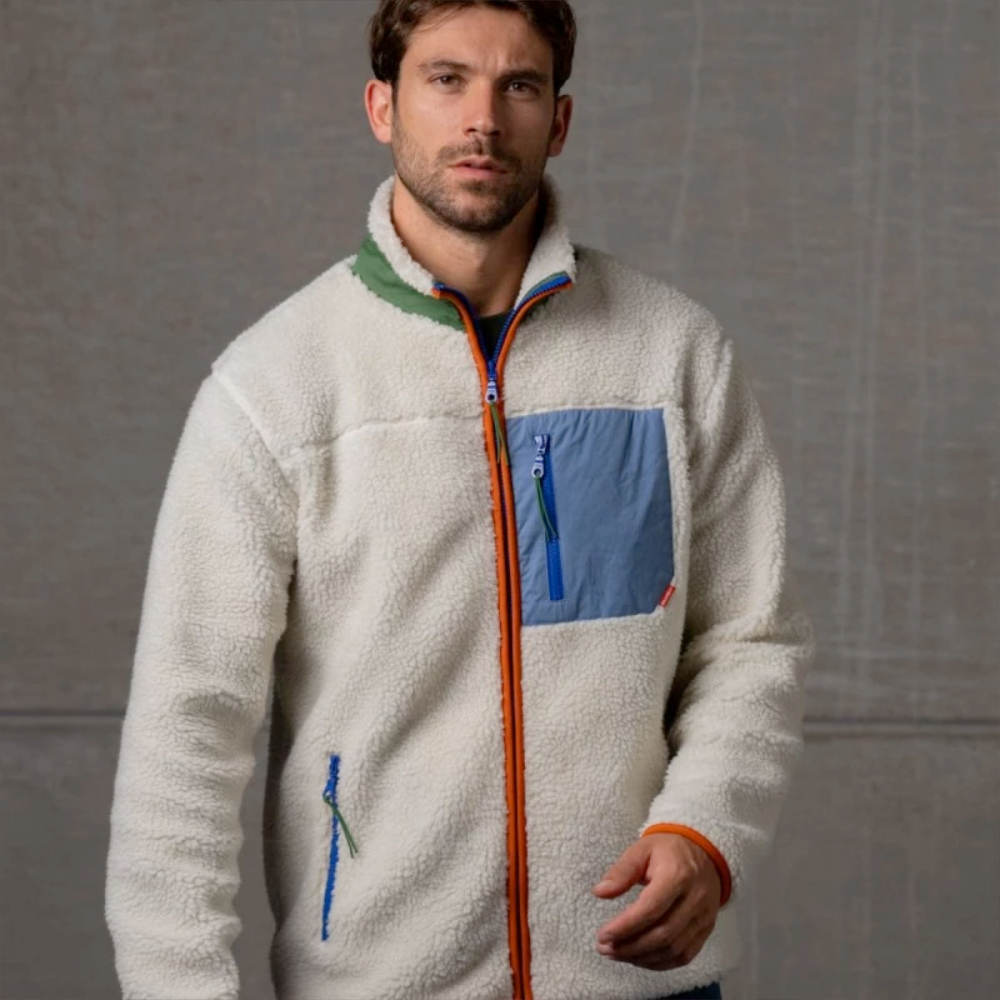BillyBelt - Veste Sherpa - Ivoire - XL