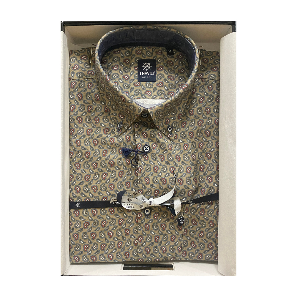 Navili - Chemise Gorgona Brun - L
