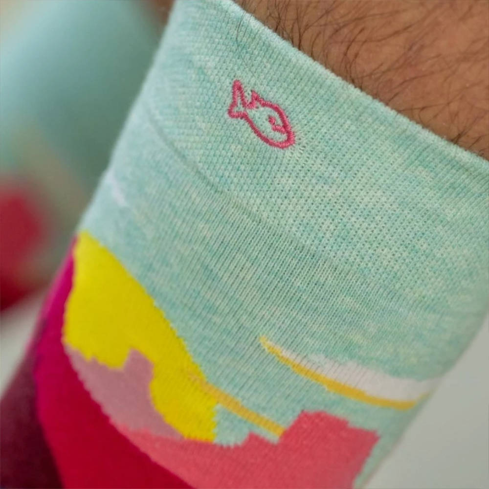 BillyBelt - Chaussettes en coton peigné à motifs - Brice Canyon