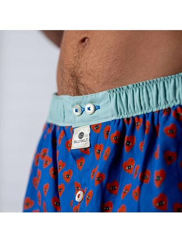 BillyBelt - Caleçon en coton bio - Pink Lady - Taille M