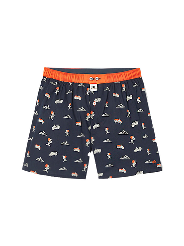 BillyBelt - Caleçon en coton bio - Roadtrip - Taille 2XL