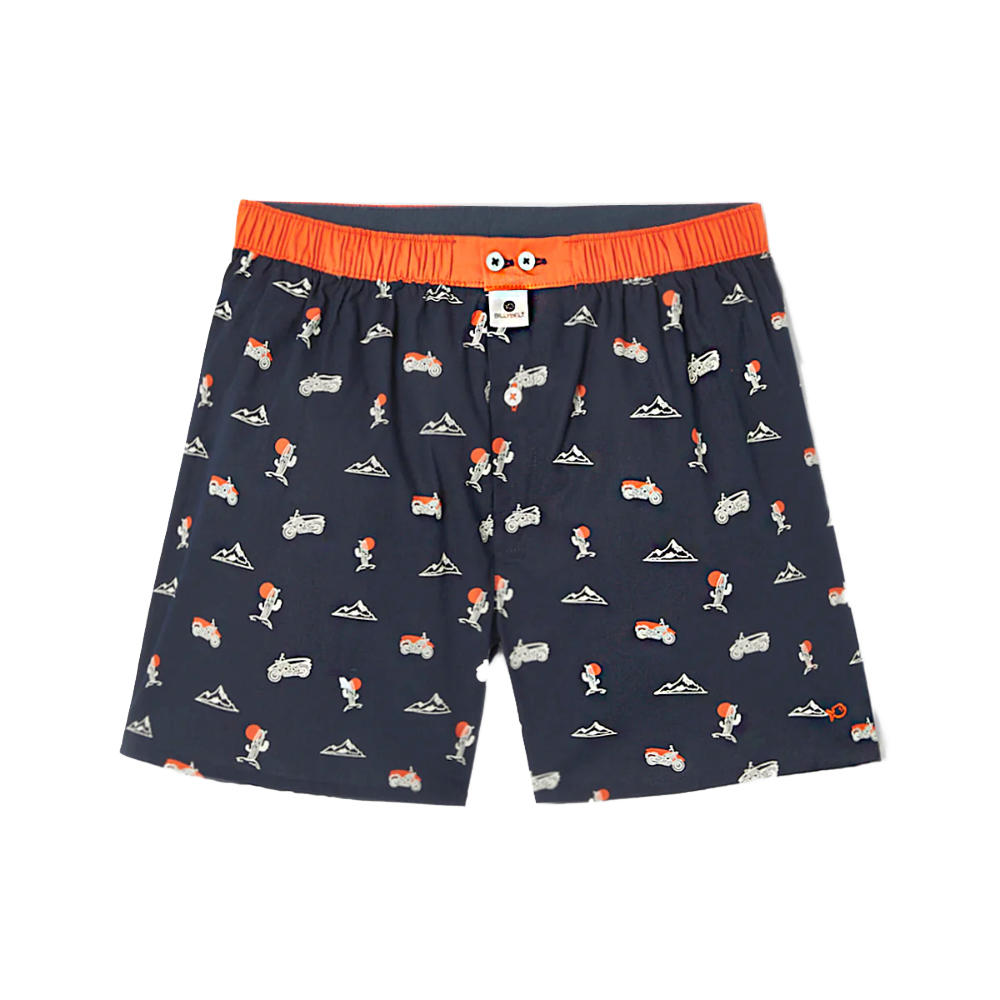 BillyBelt - Caleçon en coton bio - Roadtrip - Taille XL