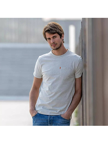BillyBelt - Tee-Shirt Gris Vintage - Taille XL