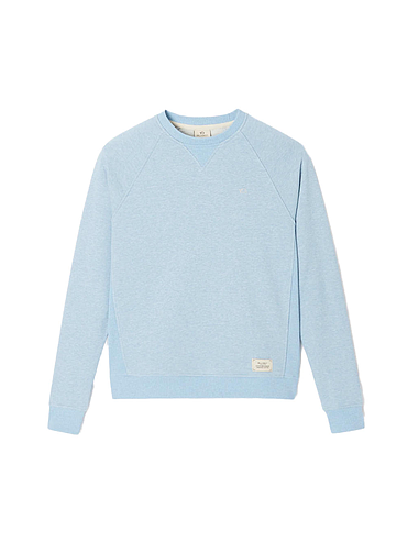 BillyBelt - Sweatshirt en coton biologique 400 gr - Bleu clair - XL