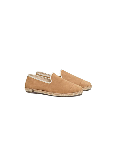 Angarde - Espadrille cuir camel - 46
