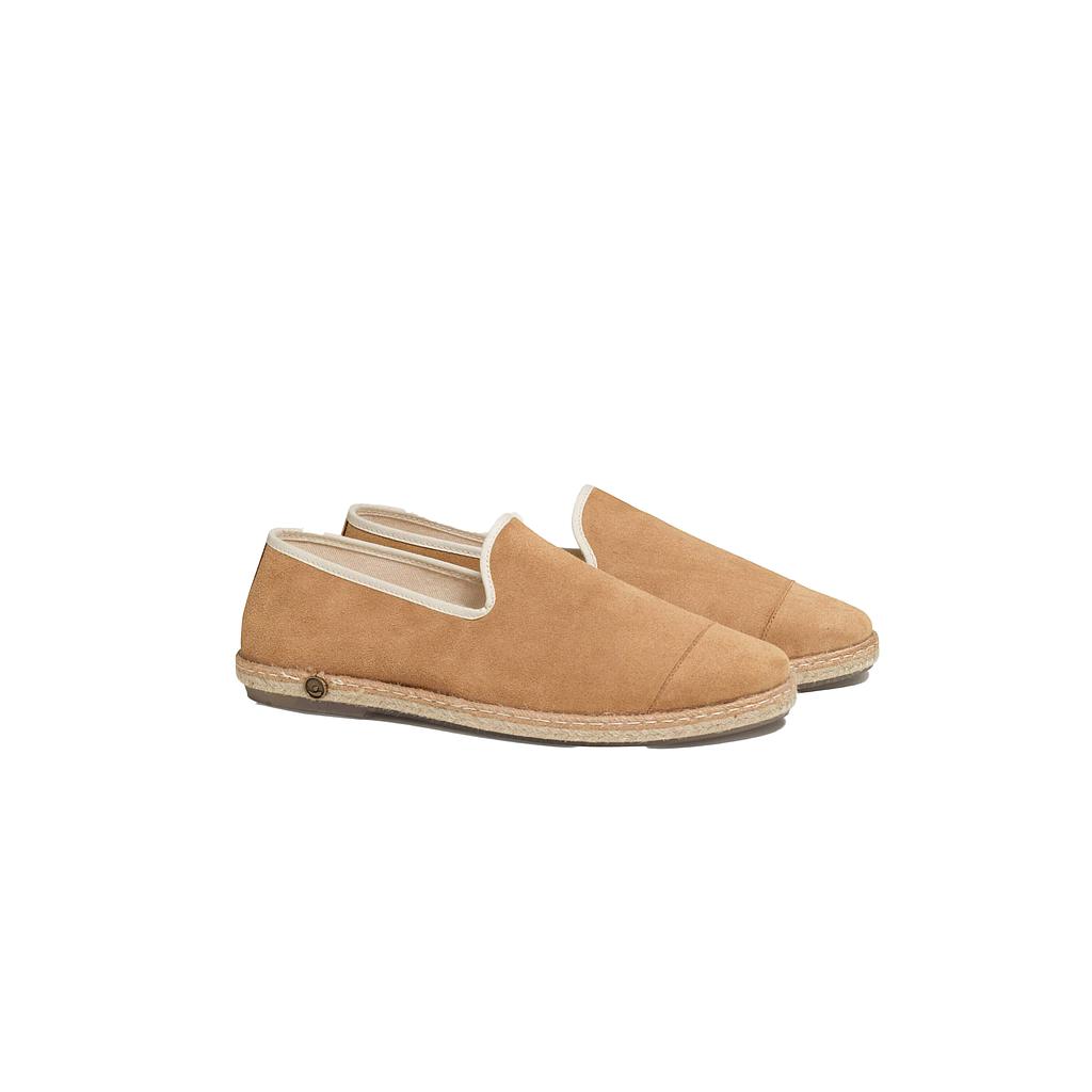 Angarde - Espadrille cuir camel - 46
