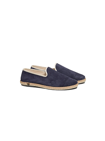 Angarde - Espadrille cuir bleu - 46