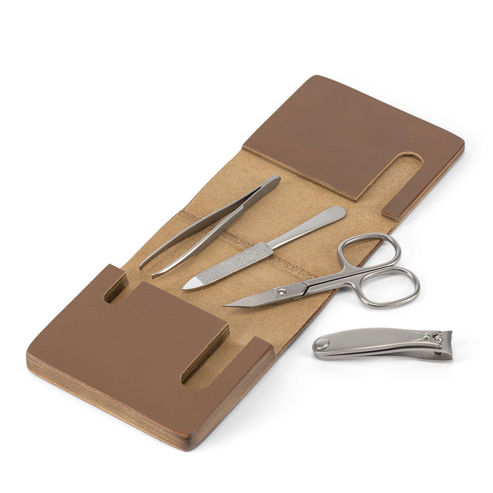 Muehle - Set manicure de voyage vachette