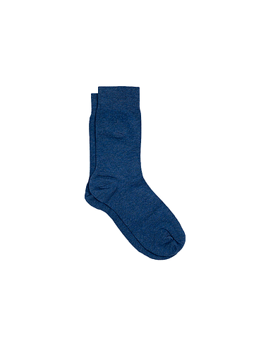 BillyBelt - Chaussettes bambou bleu jean chiné