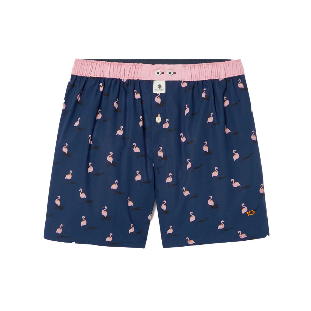 BillyBelt - Caleçon en coton bio - Flamingo - Taille L
