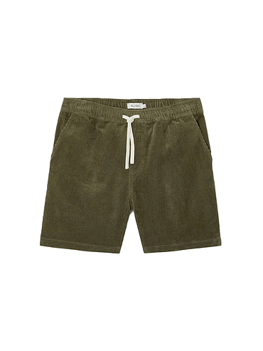 BillyBelt - Short en velours Beach horizon - Kaki - Taille XL