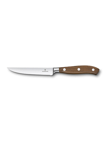 Victorinox - Couteau à streak Grand Maître - Wavy Edge - Erable modifié