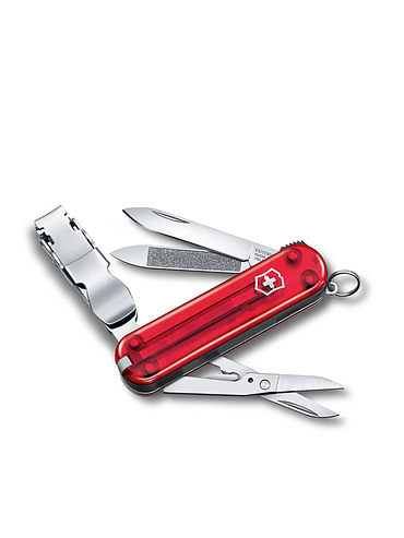Victorinox - Nail Clip Rouge Transparent
