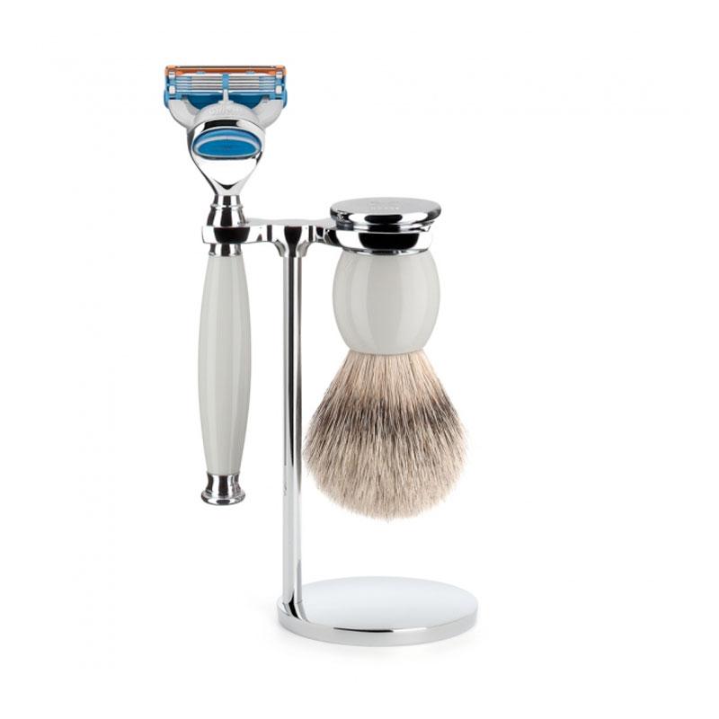 Muehle - Sophist - Set de rasage 3 pièces - Porcelaine