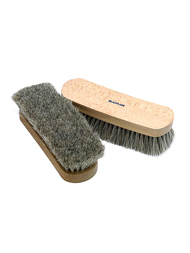 Saphir - Brosse crin de cheval - 21 cm
